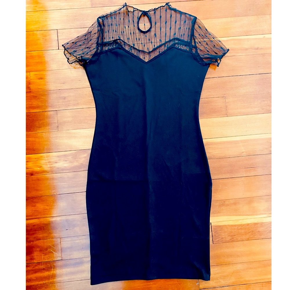 Shein plus size little black dress